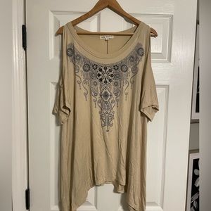 Indigo thread co open sleeve tunic shirt